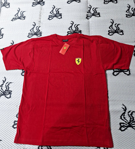 Ferrari men red solid - ferrari,