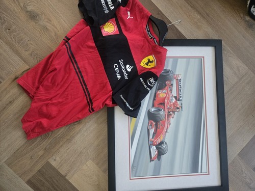 Puma ferrari team shirt - f1,