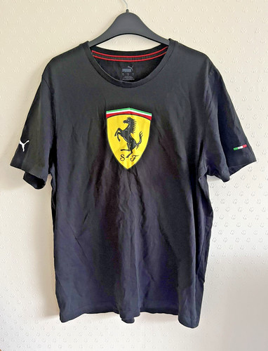 Ferrari logo mens black - ferrari,