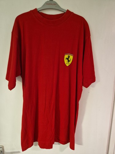 Ferrari shirt red - vintage, m