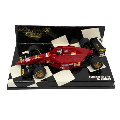 Berger ferrari 412 - g, f1