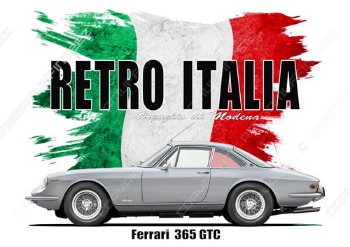 Ferrari 365 gtc shirt - , t-shirt