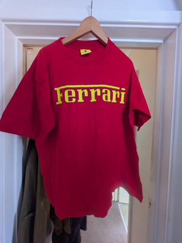 Vintage 1995 ferrari shirt - ferrari, t