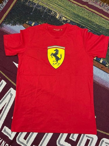Ferrari logo shirt red - logo, t-shirt