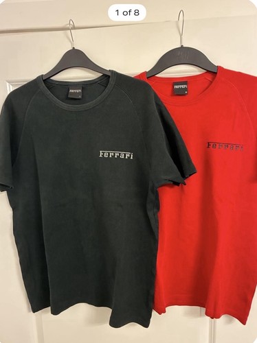 Ferrari black red t shirts - ferrari, &